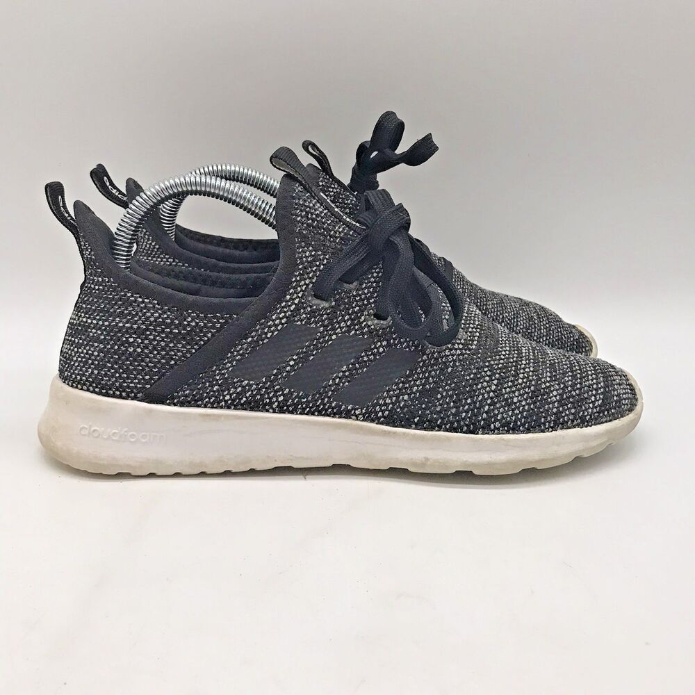adidas Cloudfoam Pure DB0694 Sneakers Women's 8.5 Black Running Shoes